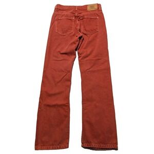 BDG URBAN OUTFITTERS SPLIT HEM JEAN‎ Size 25 Burnt Orange Denim Jeans